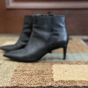 En Thread Pointed Toe Stiletto Boot